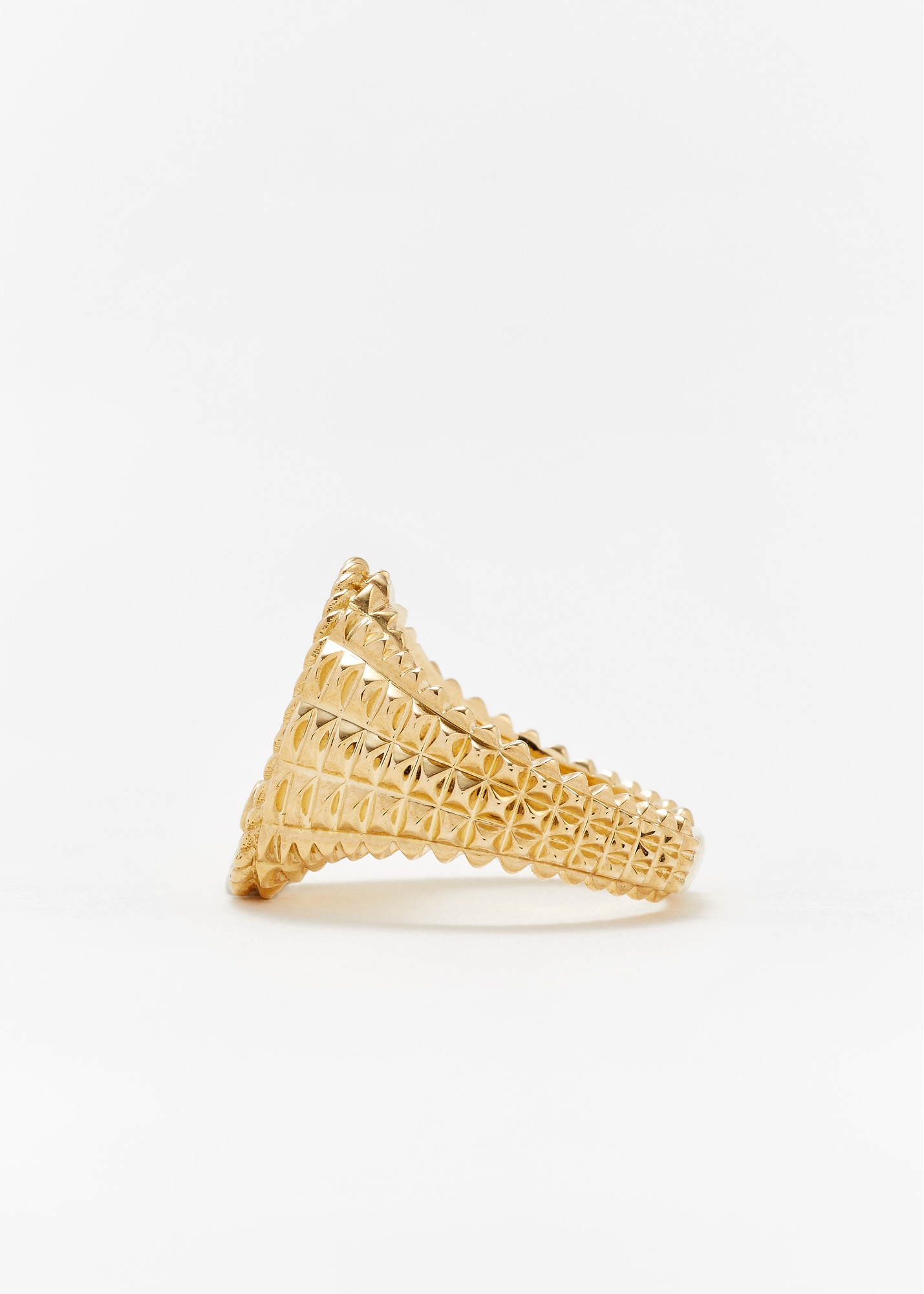CHEVALIÈRE OVALE PICOTTI OR JAUNE