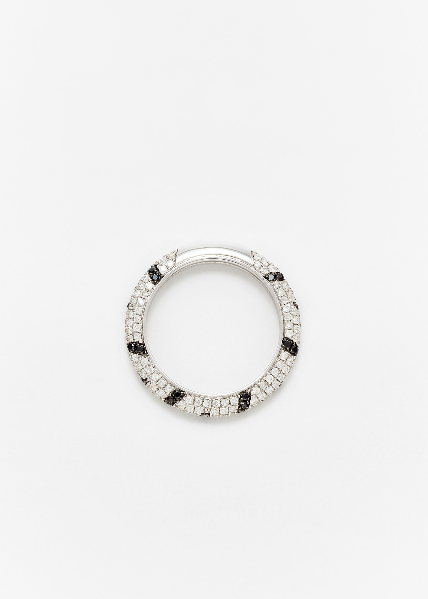 MINI ALLIANCE ZÈBRE DIAMANTS OR BLANC
