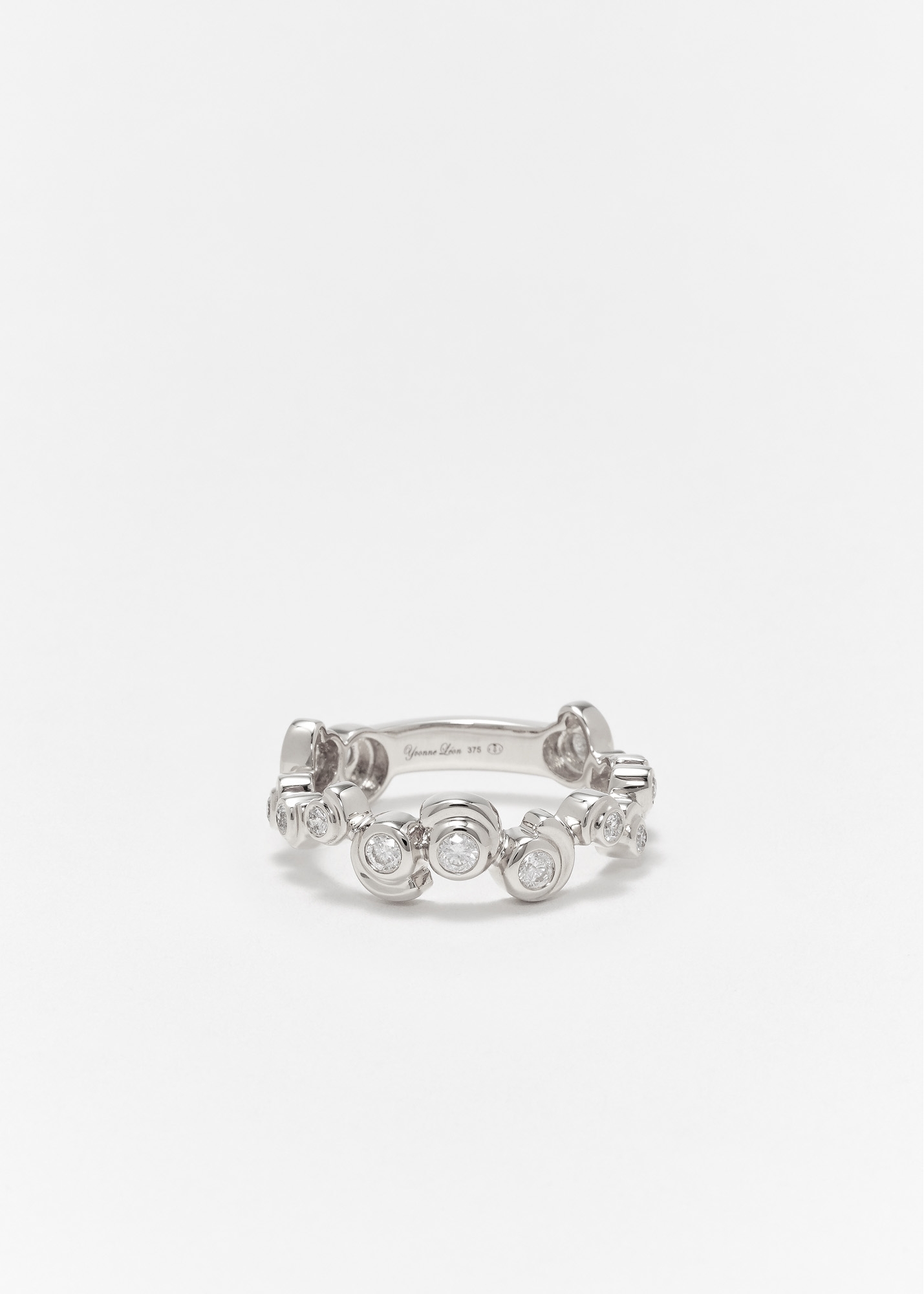 ALLIANCE ESCARGOT DIAMANTS OR BLANC