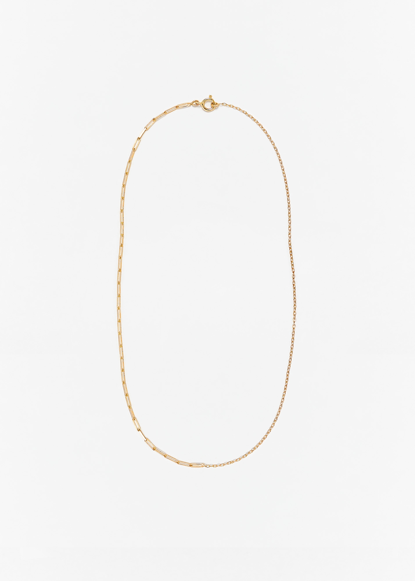 COLLIER SOLITAIRE NU PM OR JAUNE