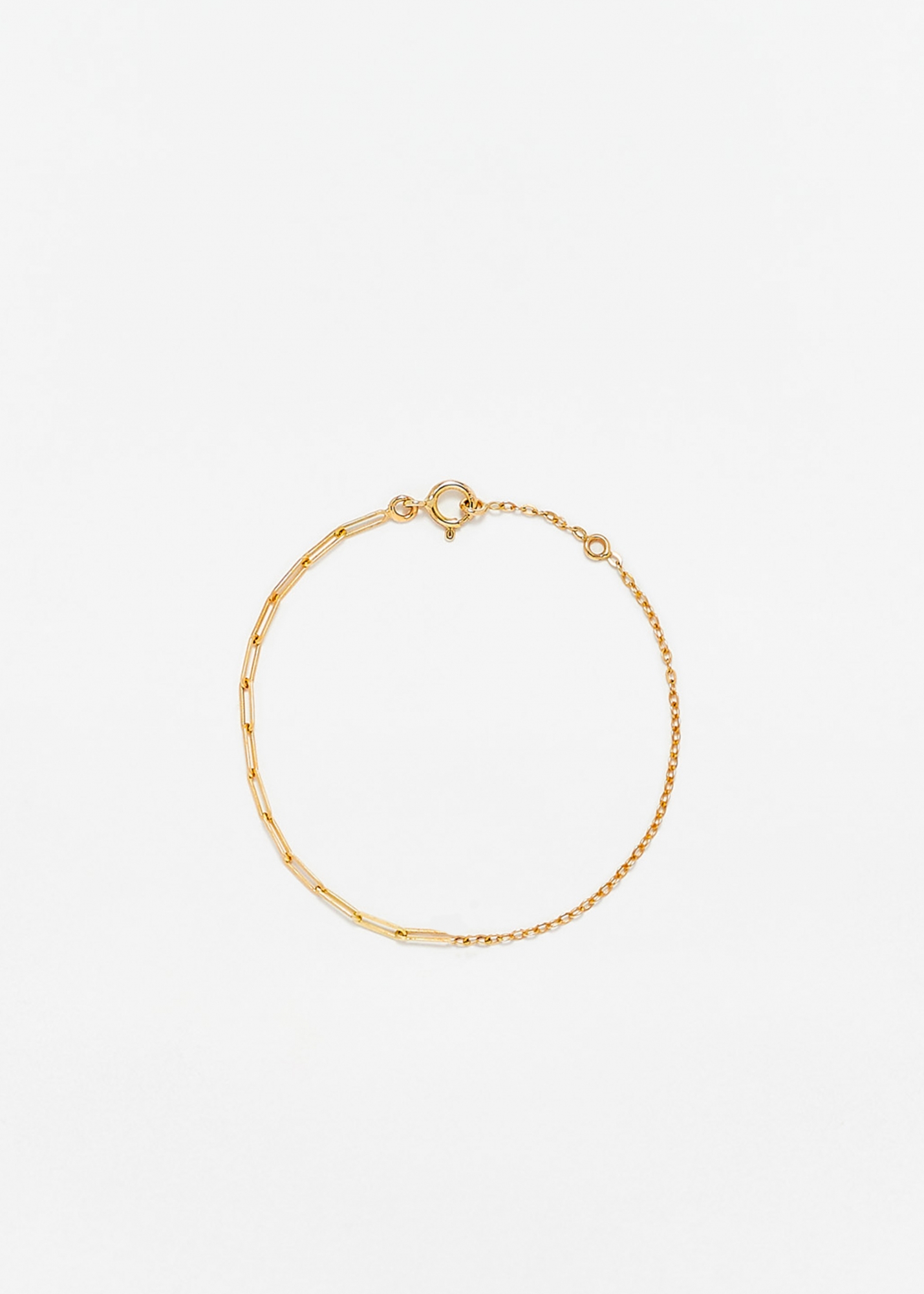 BRACELET SOLITAIRE NU PM OR JAUNE