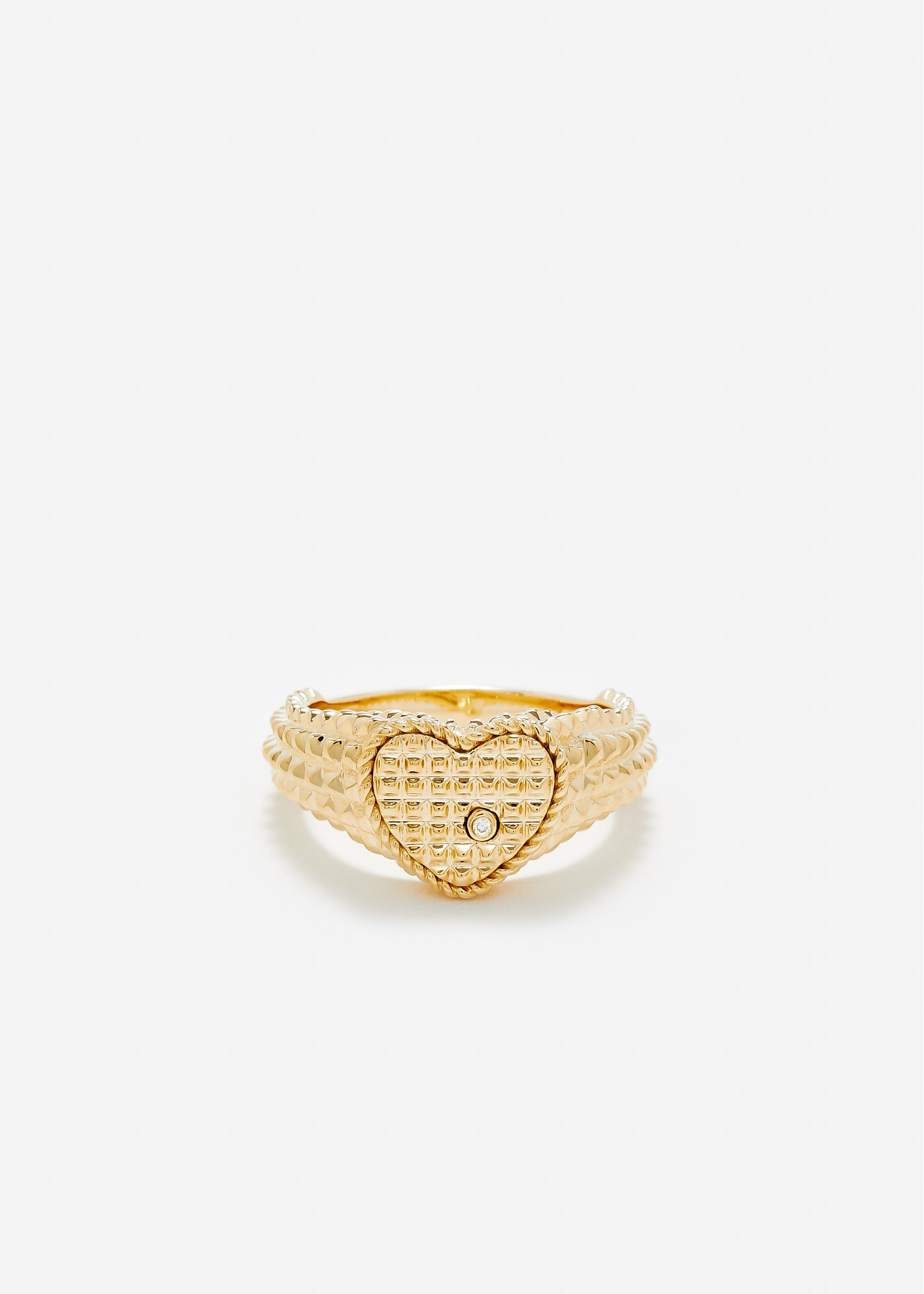 BABY CHEVALIÈRE COEUR PICOTTI OR JAUNE