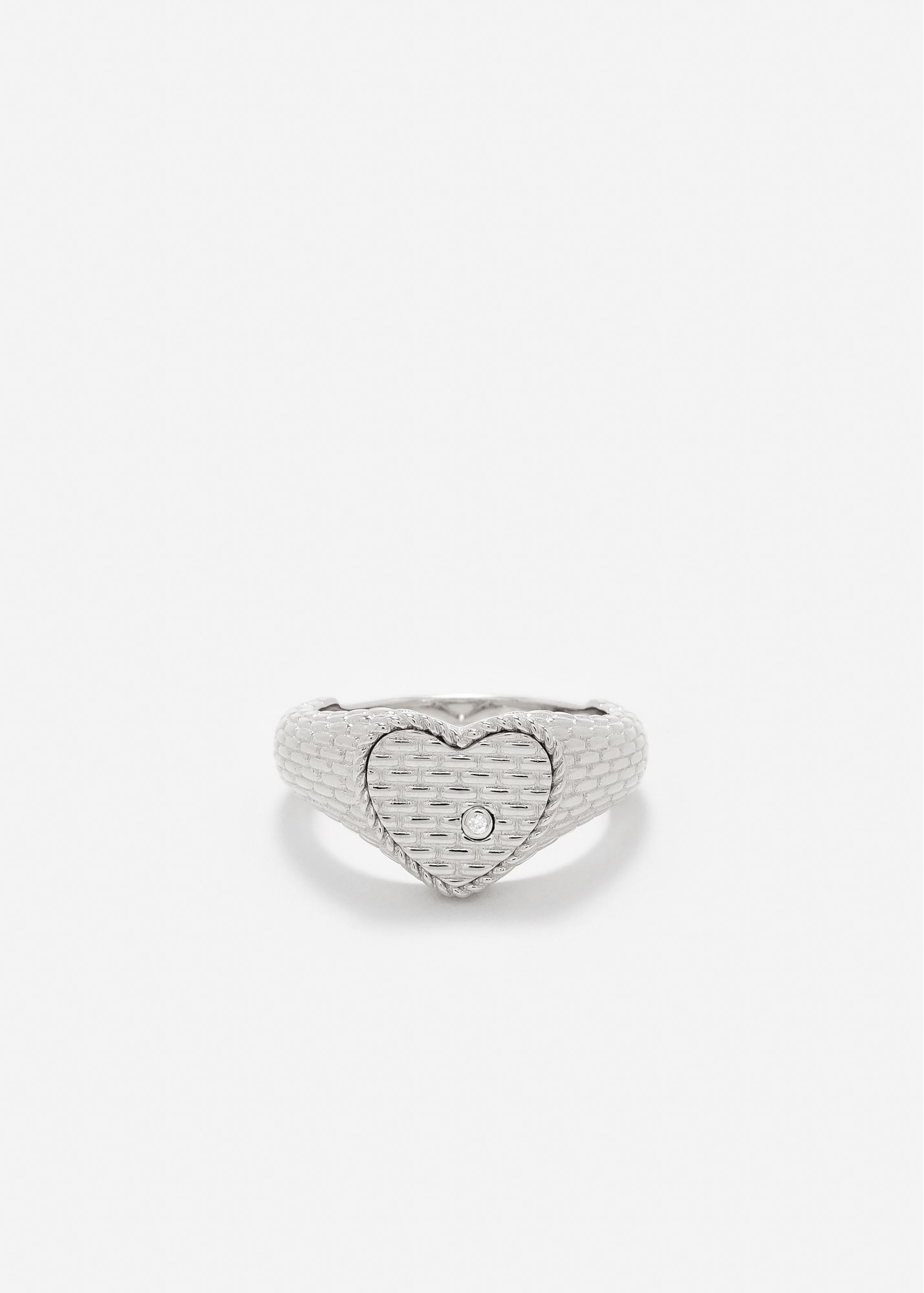 BABY CHEVALIÈRE COEUR CANNAGE OR BLANC