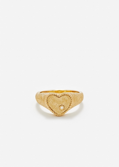 BABY CHEVALIÈRE COEUR PAILLETÉE OR JAUNE