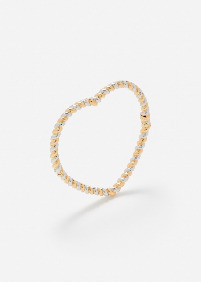 BRACELET JONC COEUR GM 2 ORS