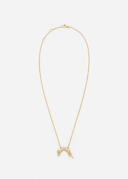 COLLIER FÉLIN PM OR JAUNE