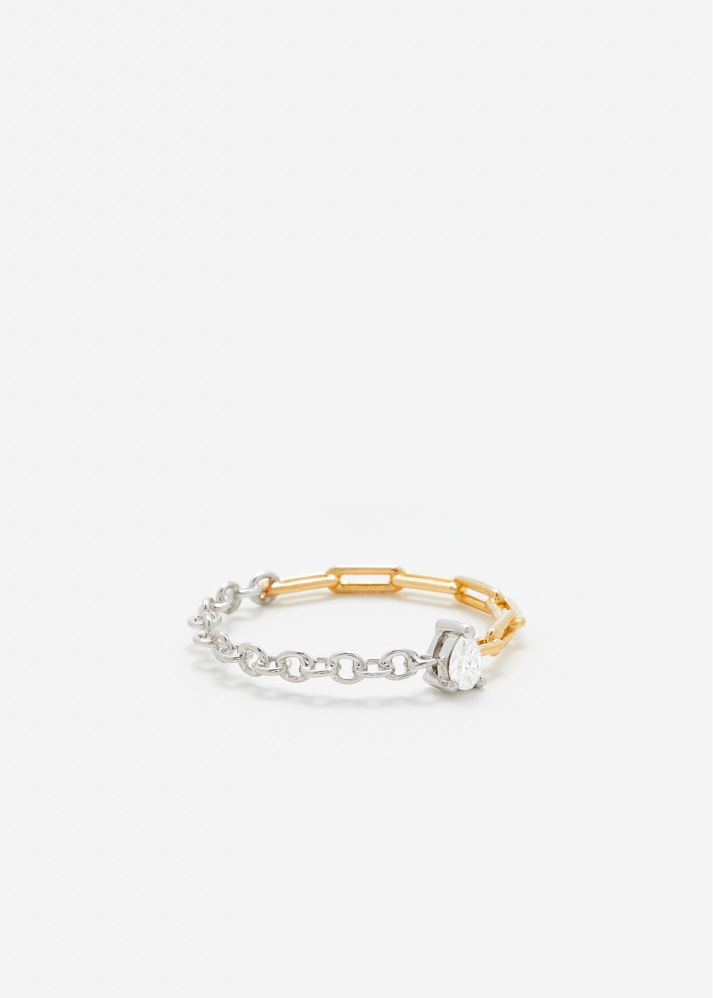 BAGUE SOLITAIRE DIAMANT POIRE PM 2 ORS
