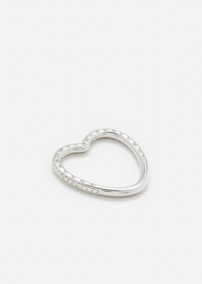 ALLIANCE COEUR DIAMANTS OR BLANC