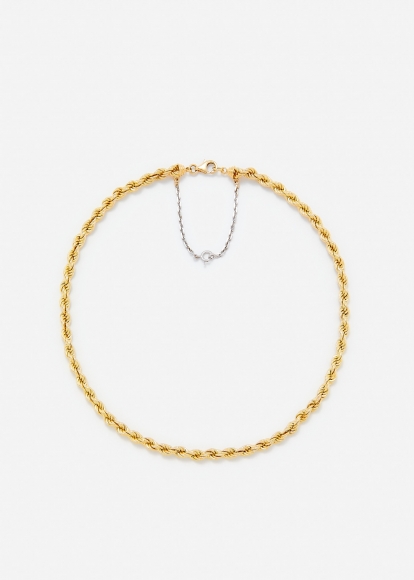 COLLIER CORDE CHAÎNETTE 2 ORS