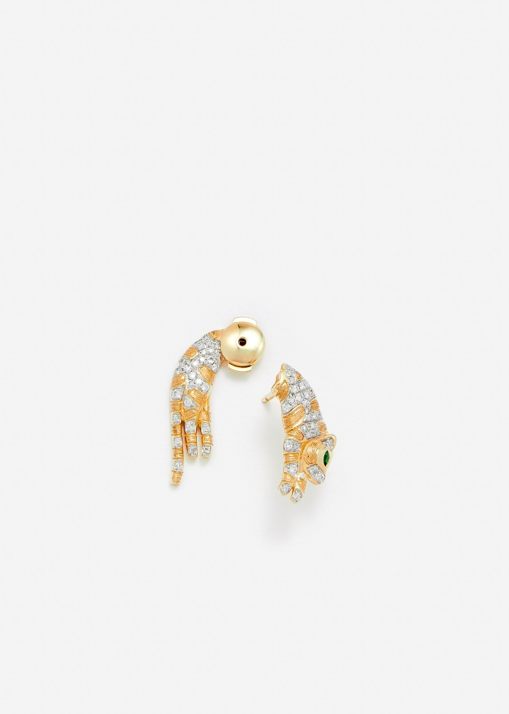 PUCE ET DESSOUS FÉLIN GOLD PM OR JAUNE