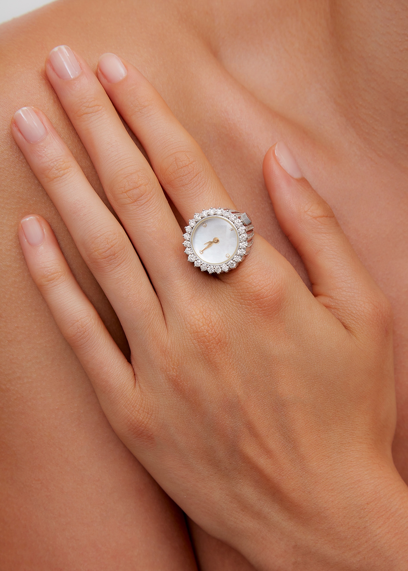 Bouteille verre MARASCA 500ml bague PP 31,5mm blanche