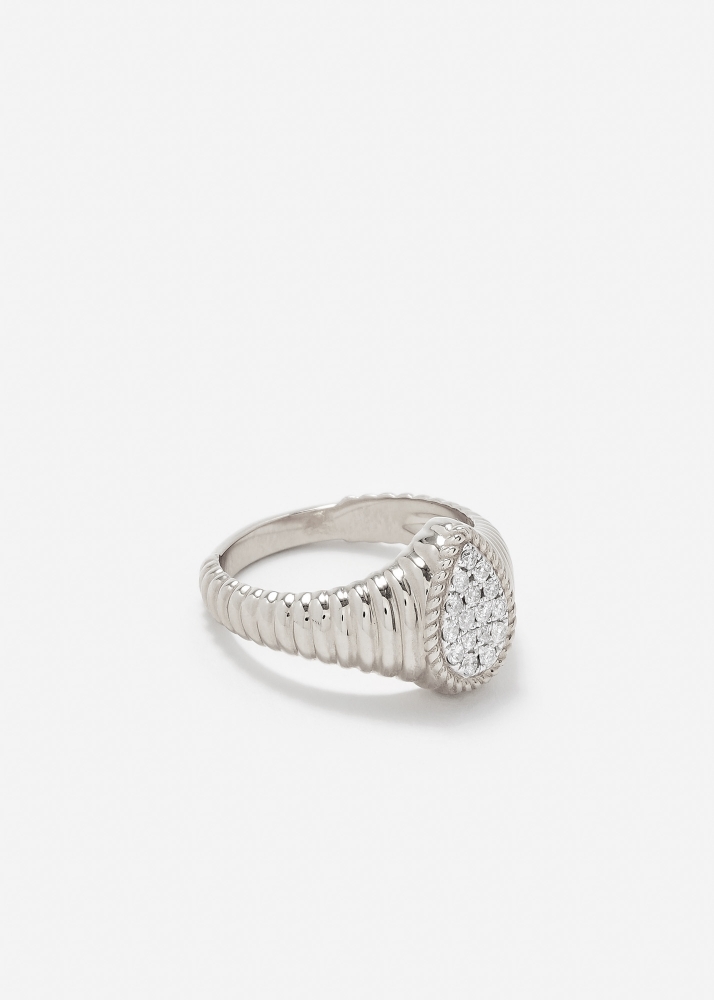 BABY CHEVALIÈRE POIRE BERLINGOT DIAMANTS OR BLANC