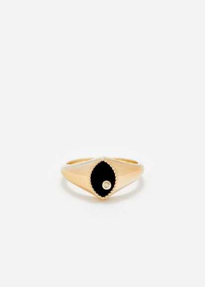 BABY CHEVALIÈRE MARQUISE ONYX OR JAUNE
