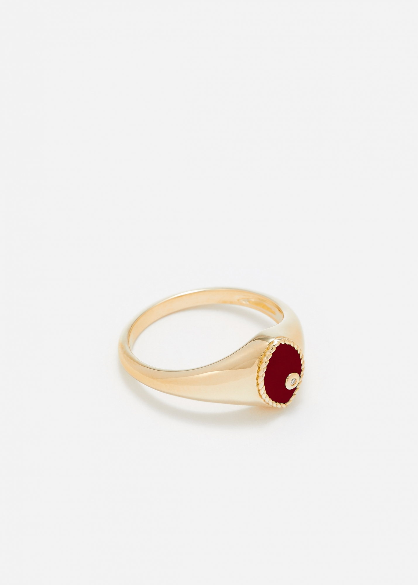 BABY CHEVALIÈRE MARQUISE AGATE ROUGE OR JAUNE