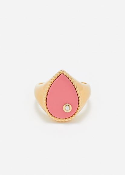 CHEVALIÈRE POIRE ROSE OR JAUNE