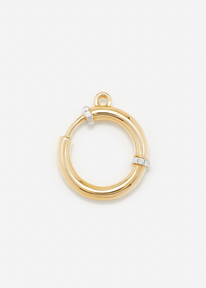 BAGUE MOUSQUETON GOLD OR JAUNE