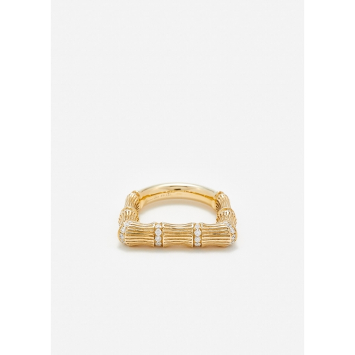 BAGUE BAMBOU OR JAUNE
