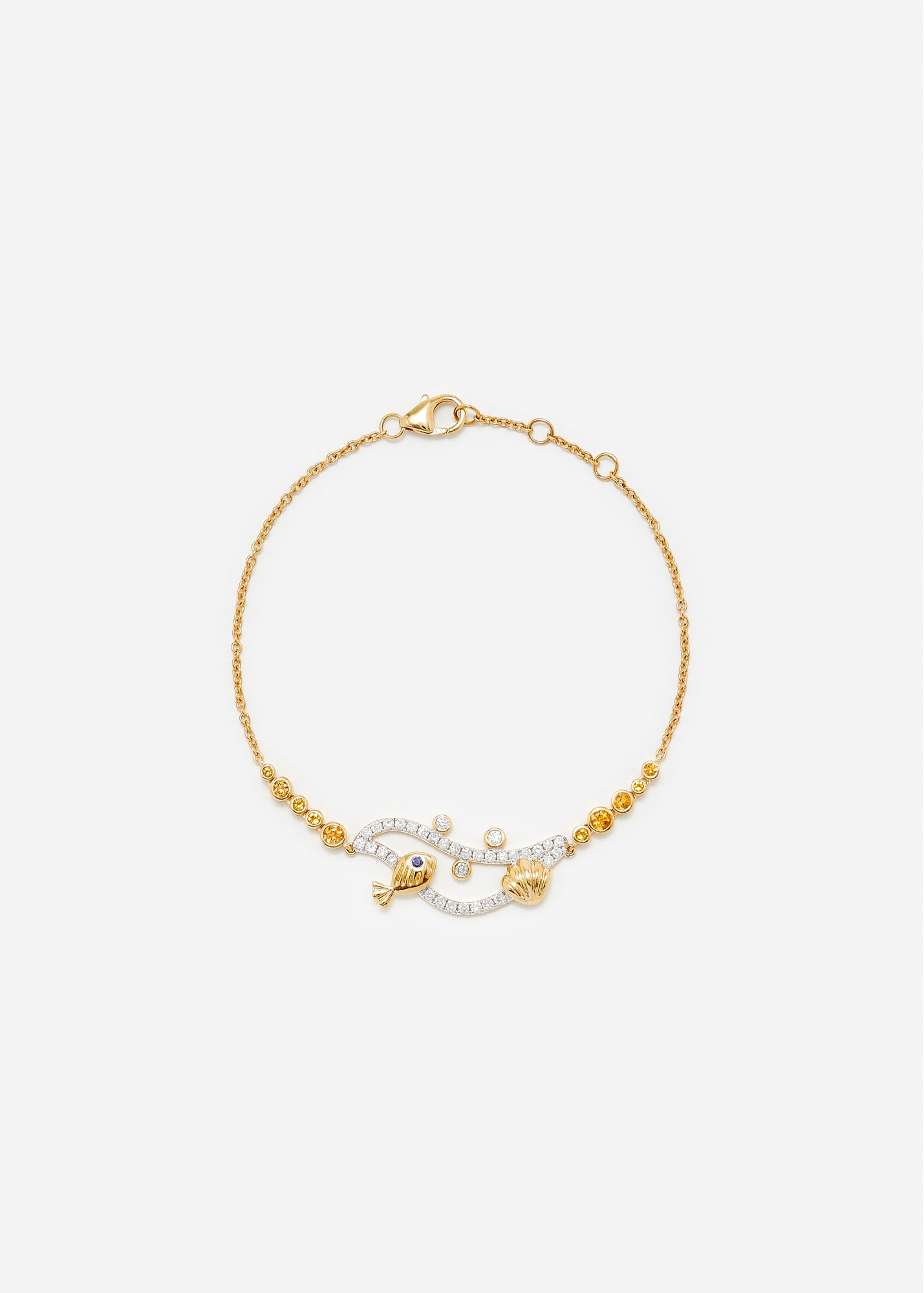 BRACELET SOUS L'EAU OR JAUNE