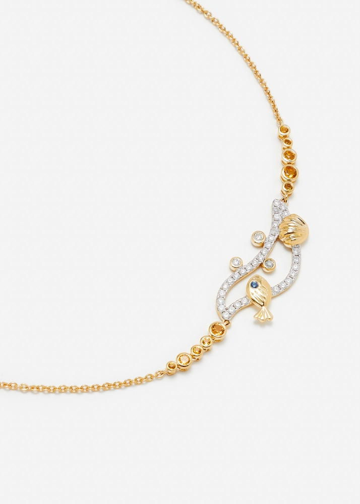 BRACELET SOUS L'EAU OR JAUNE