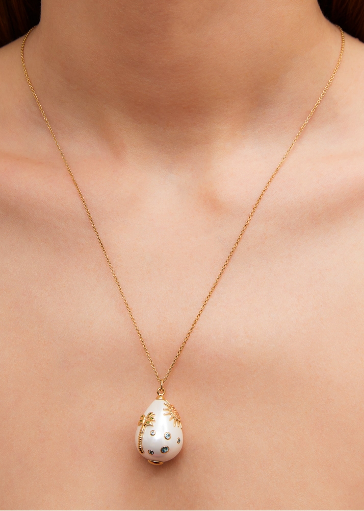 PENDENTIF JOIE DE VIVRE OR JAUNE