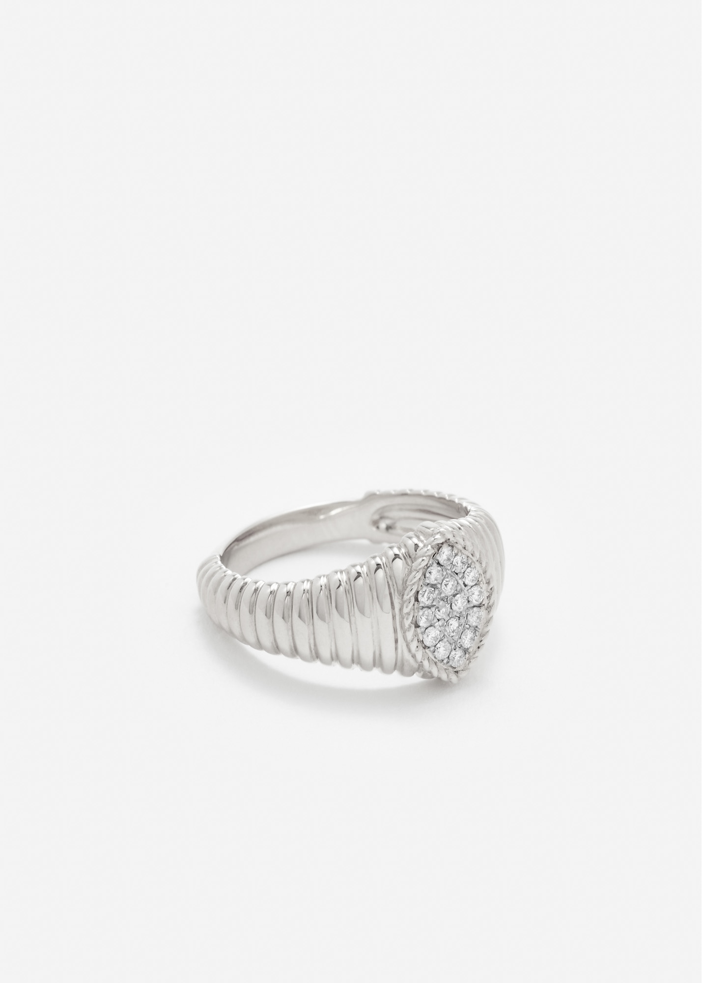 BABY CHEVALIÈRE MARQUISE BERLINGOT DIAMANTS OR BLANC