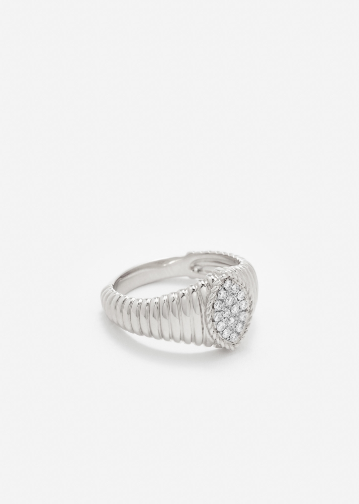 BABY CHEVALIÈRE MARQUISE BERLINGOT DIAMANTS OR BLANC