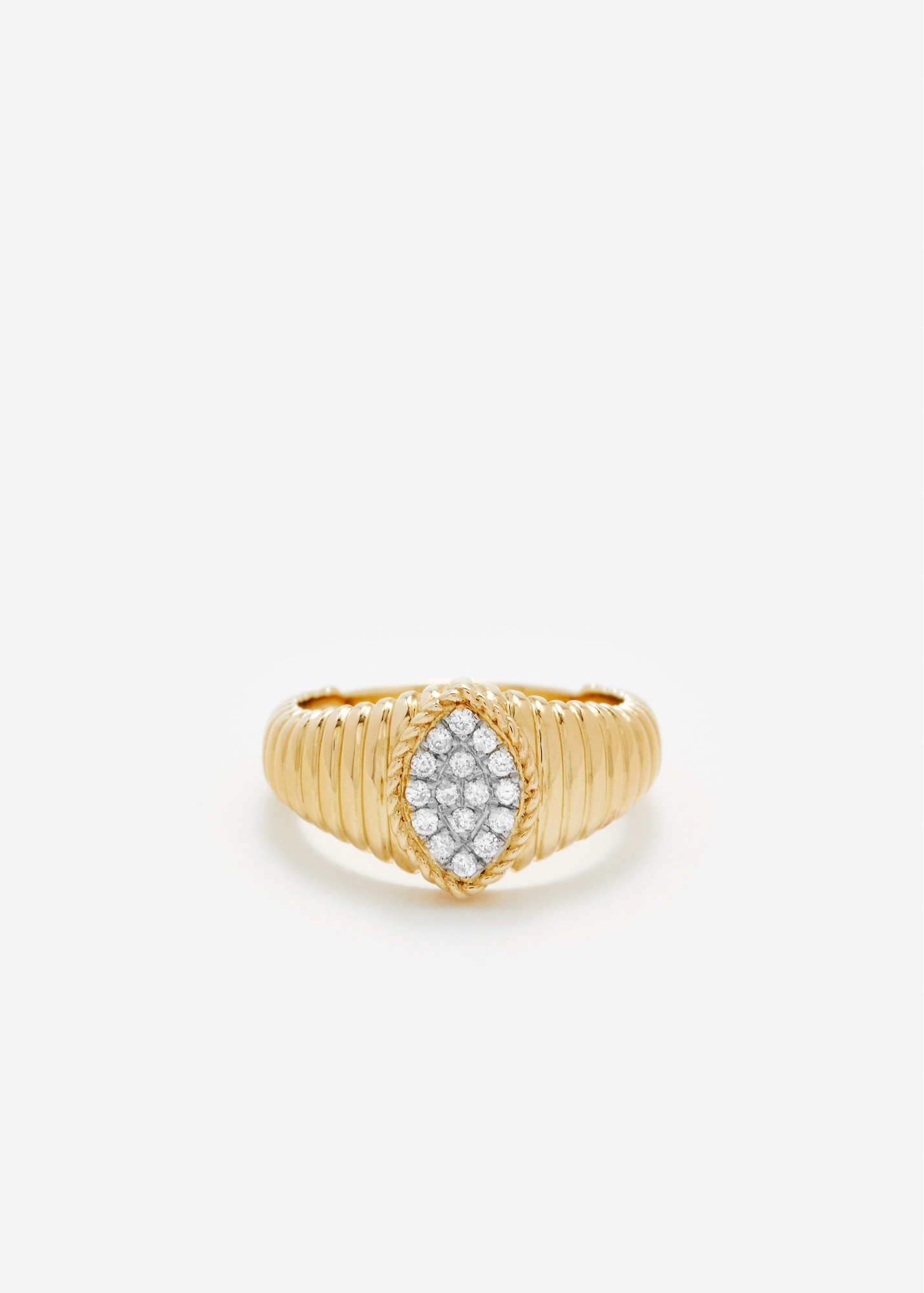 BABY CHEVALIÈRE MARQUISE BERLINGOT DIAMANTS OR JAUNE