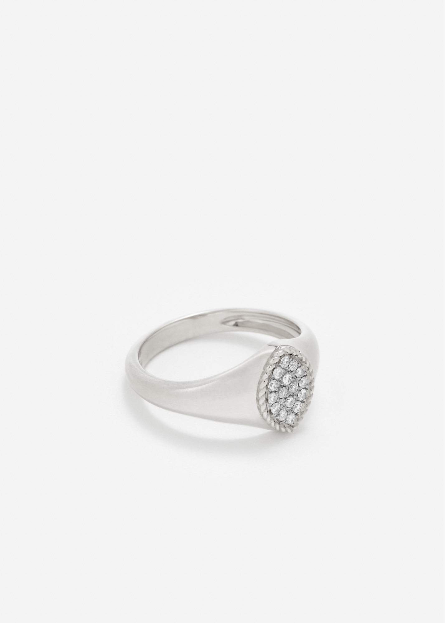 SET BABY CHEVALIÈRE MARQUISE DIAMANTS OR BLANC