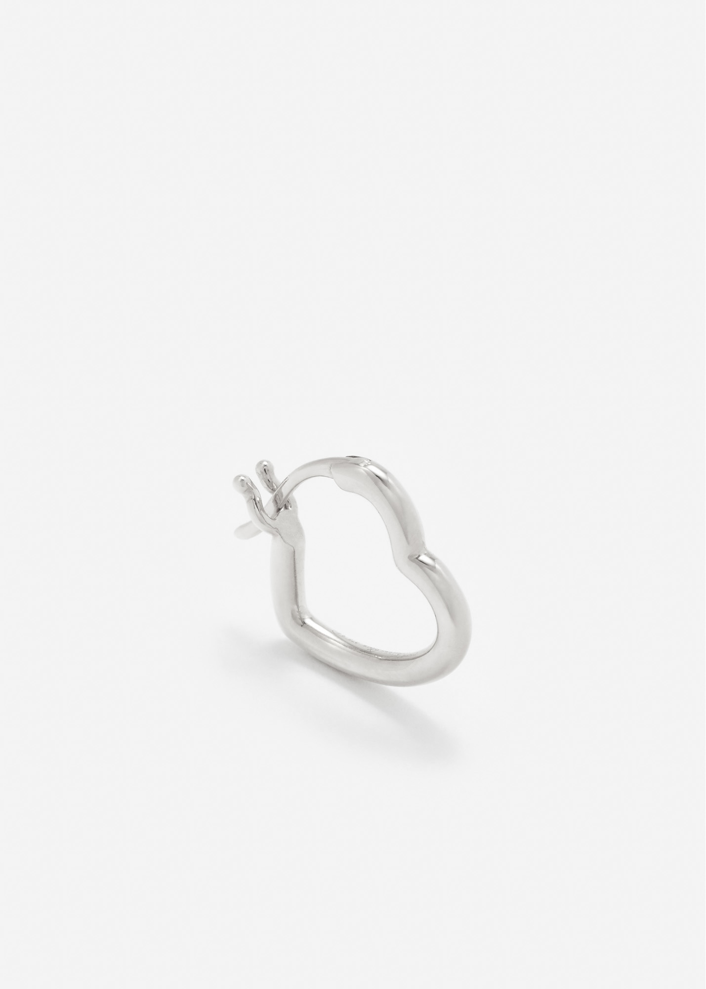 MINI CRÉOLE COEUR GOLD OR BLANC