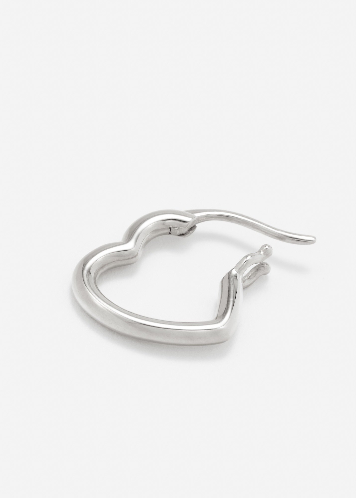 MINI CRÉOLE COEUR GOLD OR BLANC