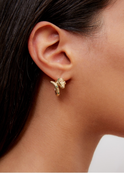 CRÉOLE CROCO PM OR JAUNE