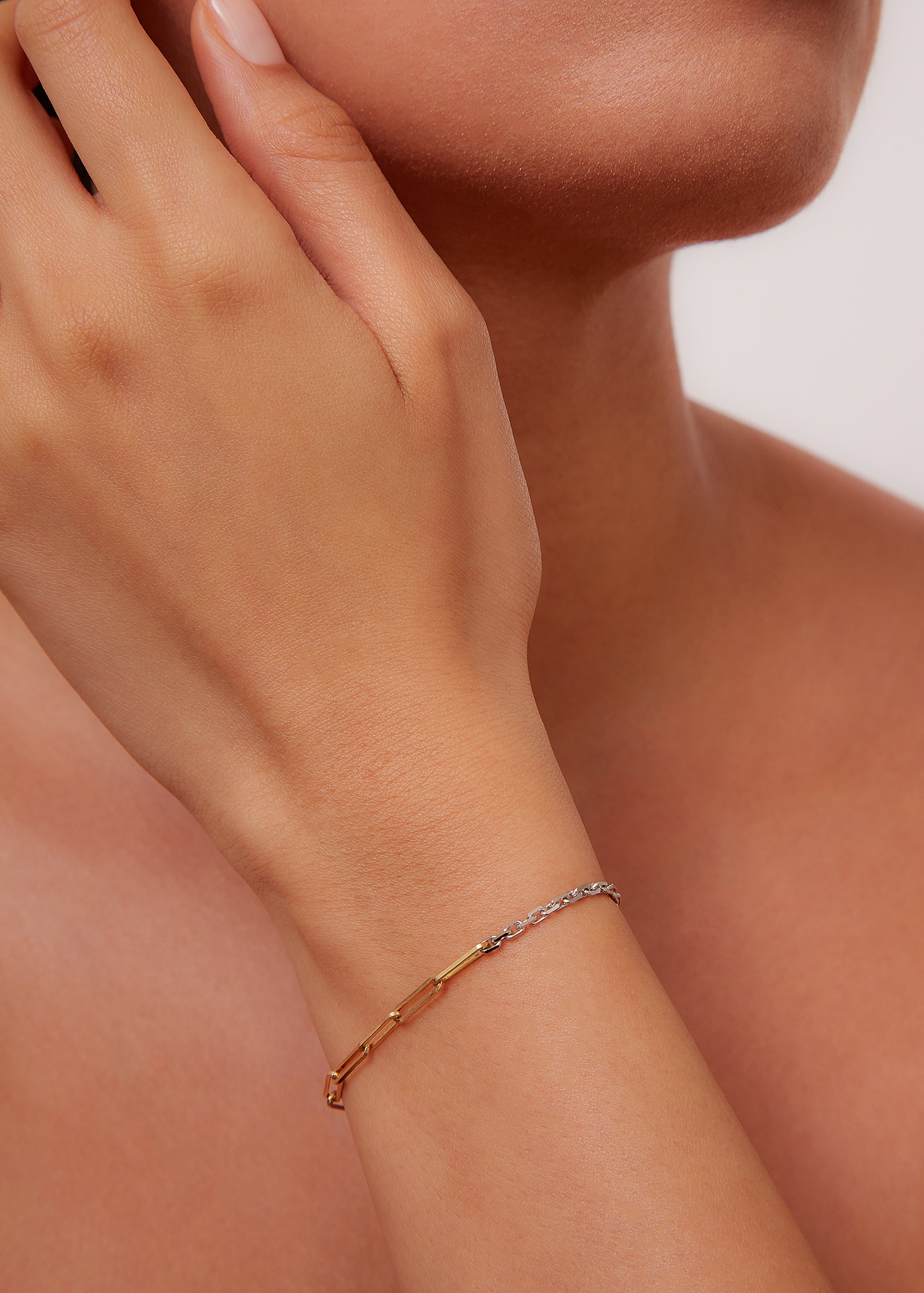 BRACELET SOLITAIRE NU GM 2 ORS