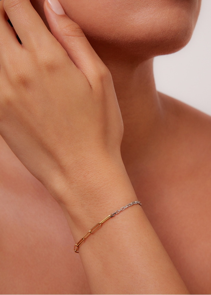BRACELET SOLITAIRE NU GM 2 ORS