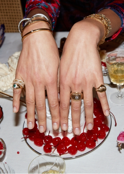 BAGUE MAXI BERLINGOT OR JAUNE