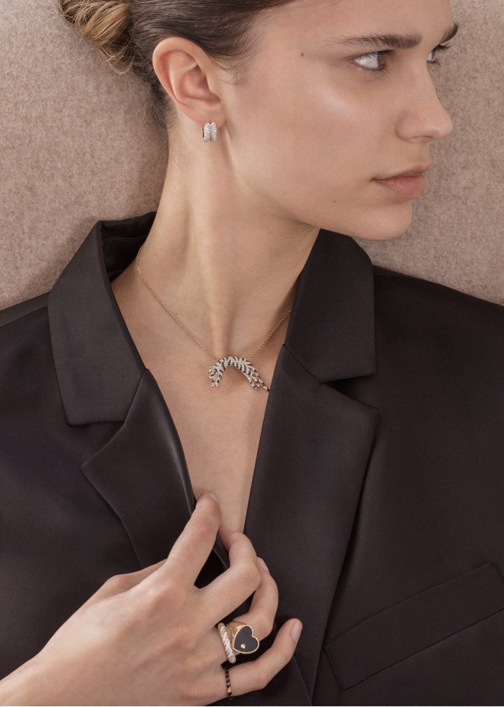 PAIRE DE MINI CRÉOLES BOUÉES FULL DIAMANTS 2 ORS