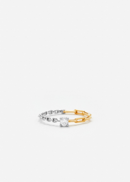 BAGUE SOLITAIRE DIAMANT 2 ORS