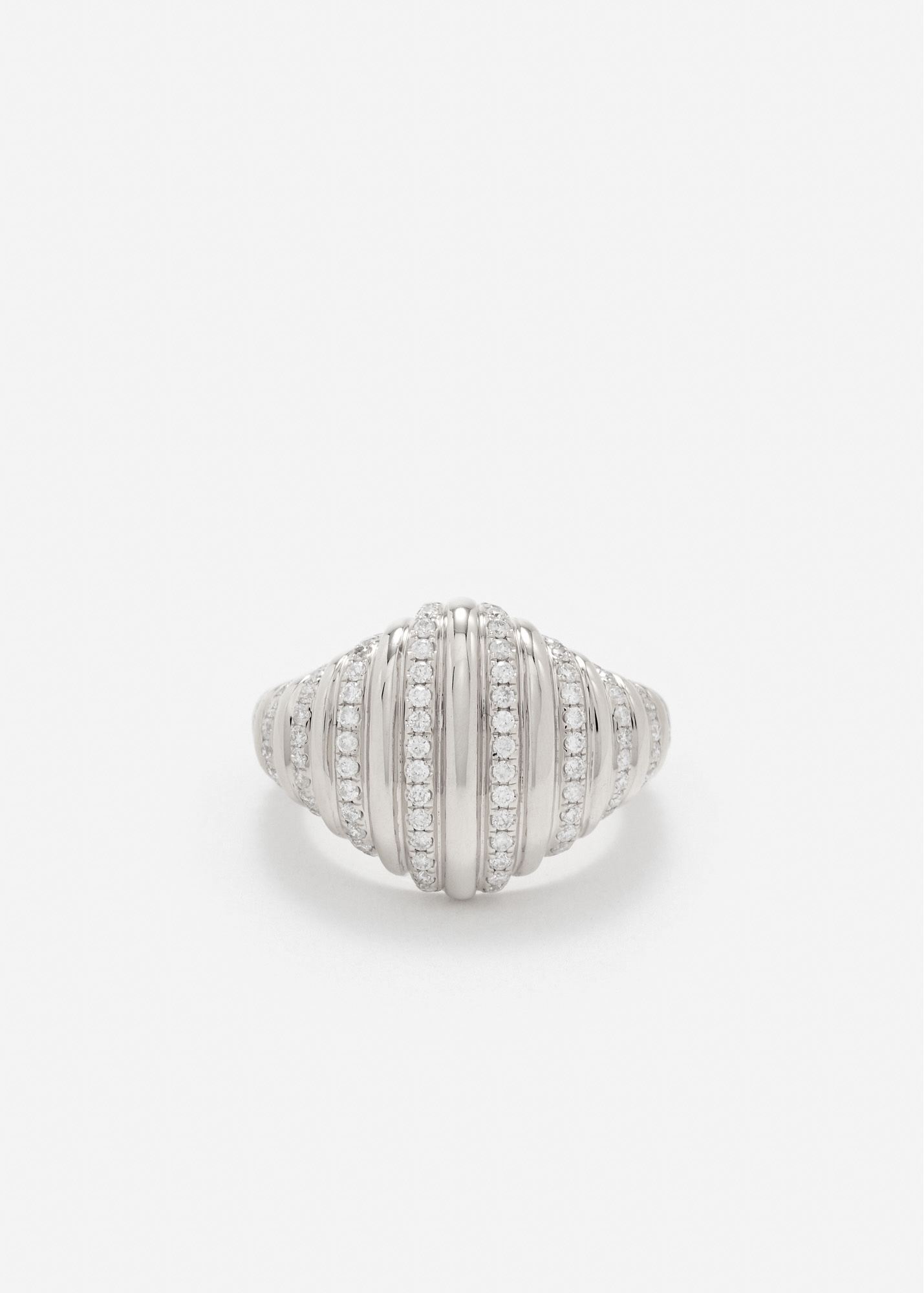 CHEVALIÈRE BERLINGOT DIAMANTS OR BLANC