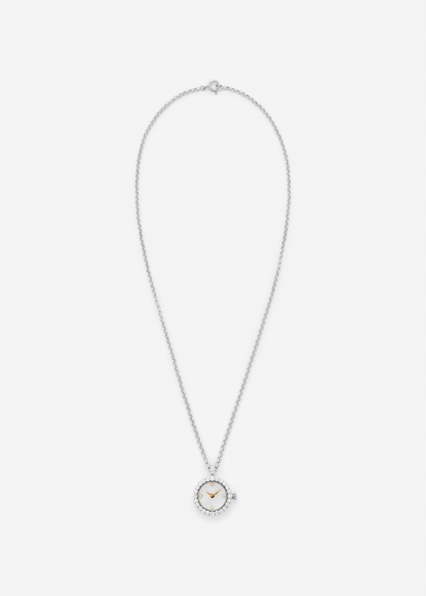 PENDENTIF L'HORLOGE SILVER