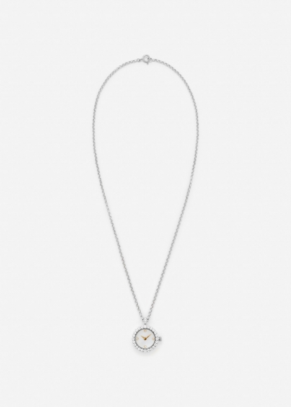 PENDENTIF L'HORLOGE LIMITED EDITION SILVER