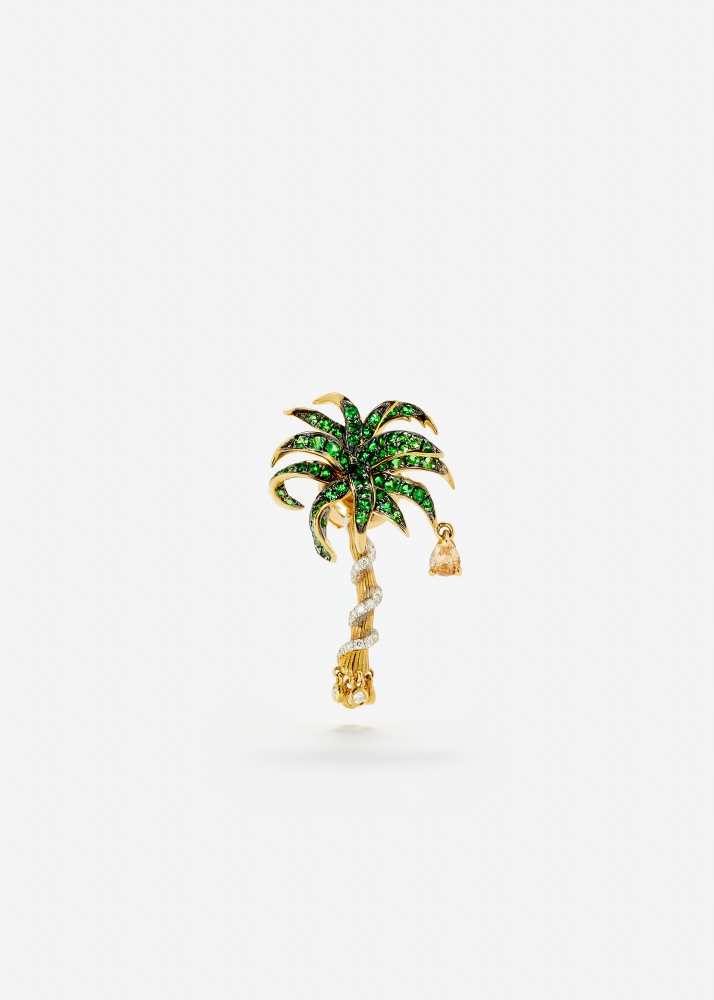 PUCE & DESSOUS PARADISE ISLAND PM OR JAUNE