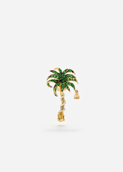 PUCE & DESSOUS PARADISE ISLAND PM OR JAUNE