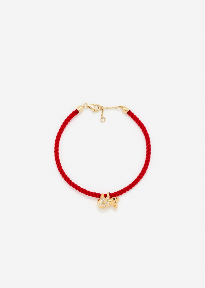 BRACELET KOALA OR JAUNE