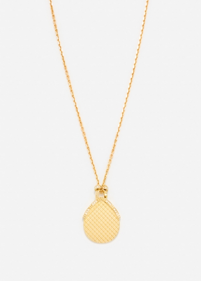 PENDENTIF MINAUDIÈRE POIRE GOLD OR JAUNE