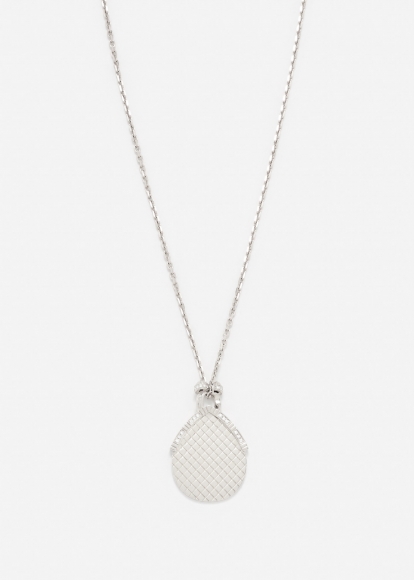 PENDENTIF MINAUDIÈRE POIRE GOLD OR BLANC