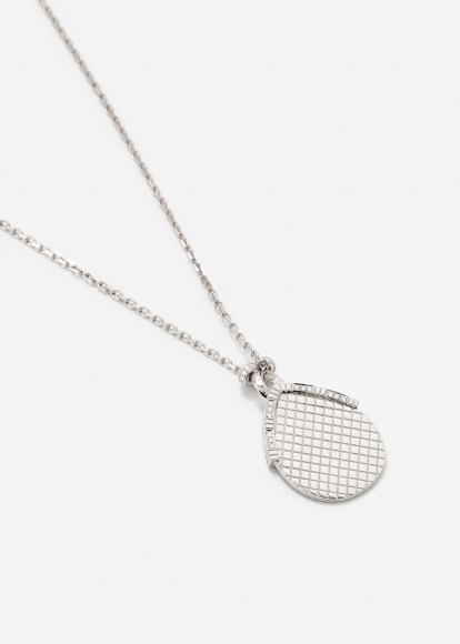 PENDENTIF MINAUDIÈRE POIRE GOLD OR BLANC