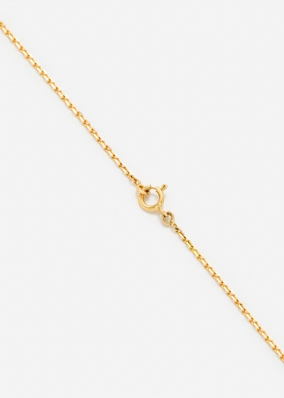 PENDENTIF MINAUDIÈRE OVALE GOLD OR JAUNE