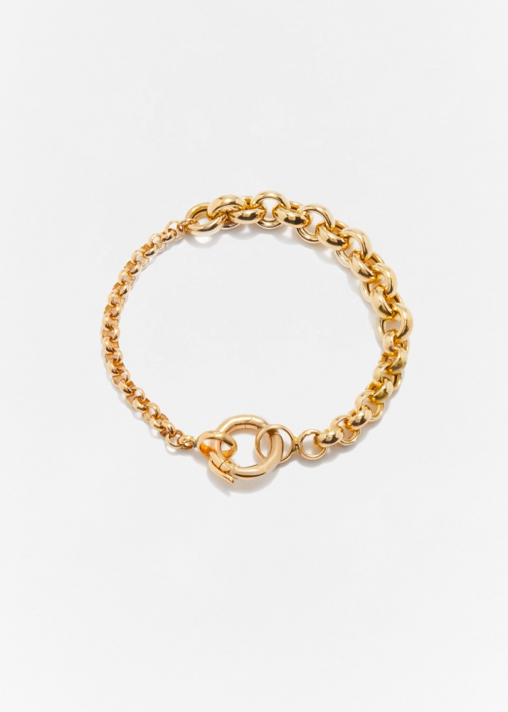 BRACELET JASERON OR JAUNE