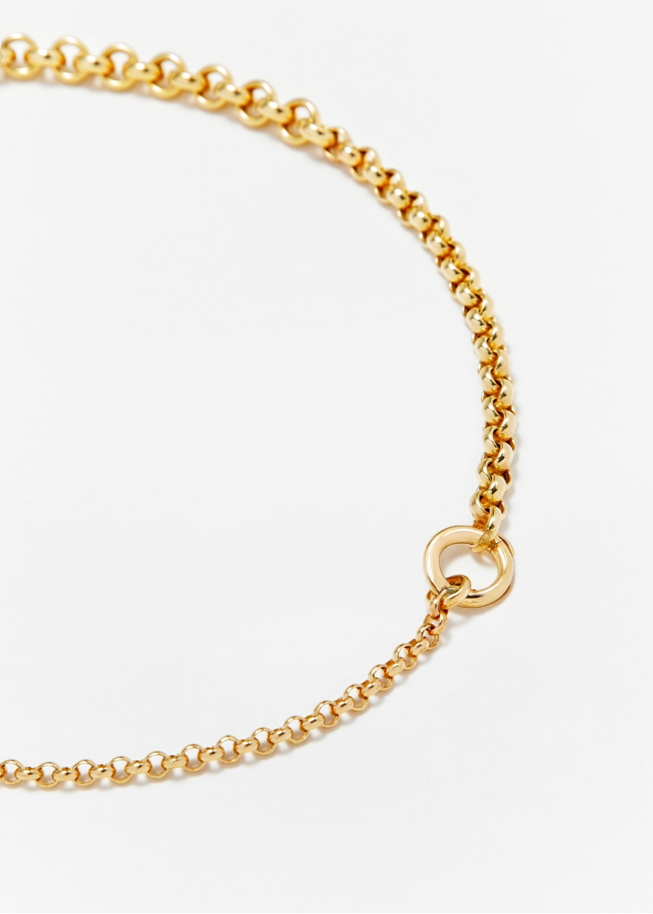 COLLIER JASERON OR JAUNE