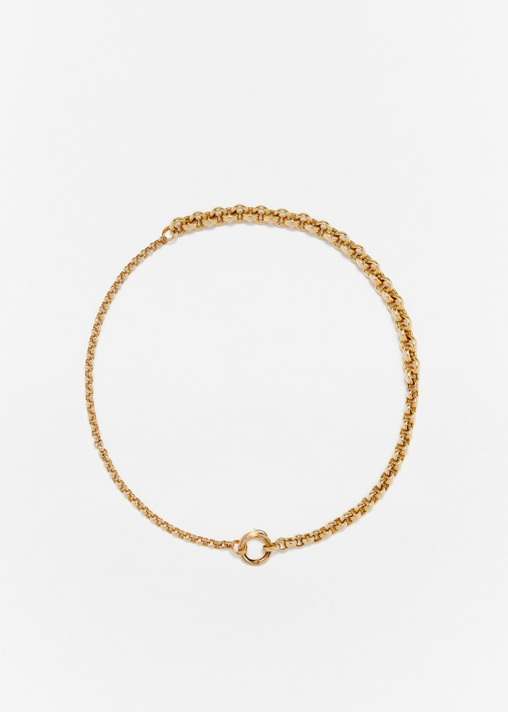 COLLIER JASERON OR JAUNE