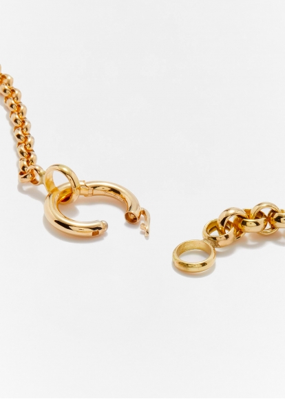 COLLIER JASERON OR JAUNE